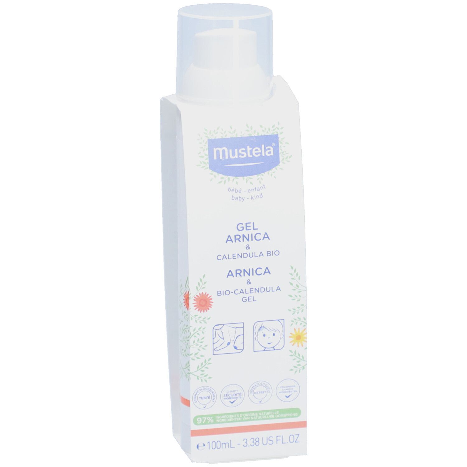 mustela® Bébé - Enfant Gel Arnica & Calendula BIO