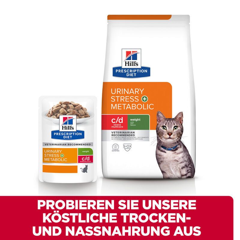 Hill's PRESCRIPTION DIET™ c/d Urinary Stress + Metabolic Chat - Poulet