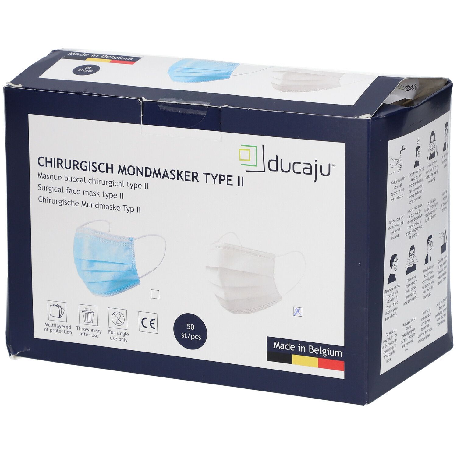 ducaju® Masque buccal chirurgical type II