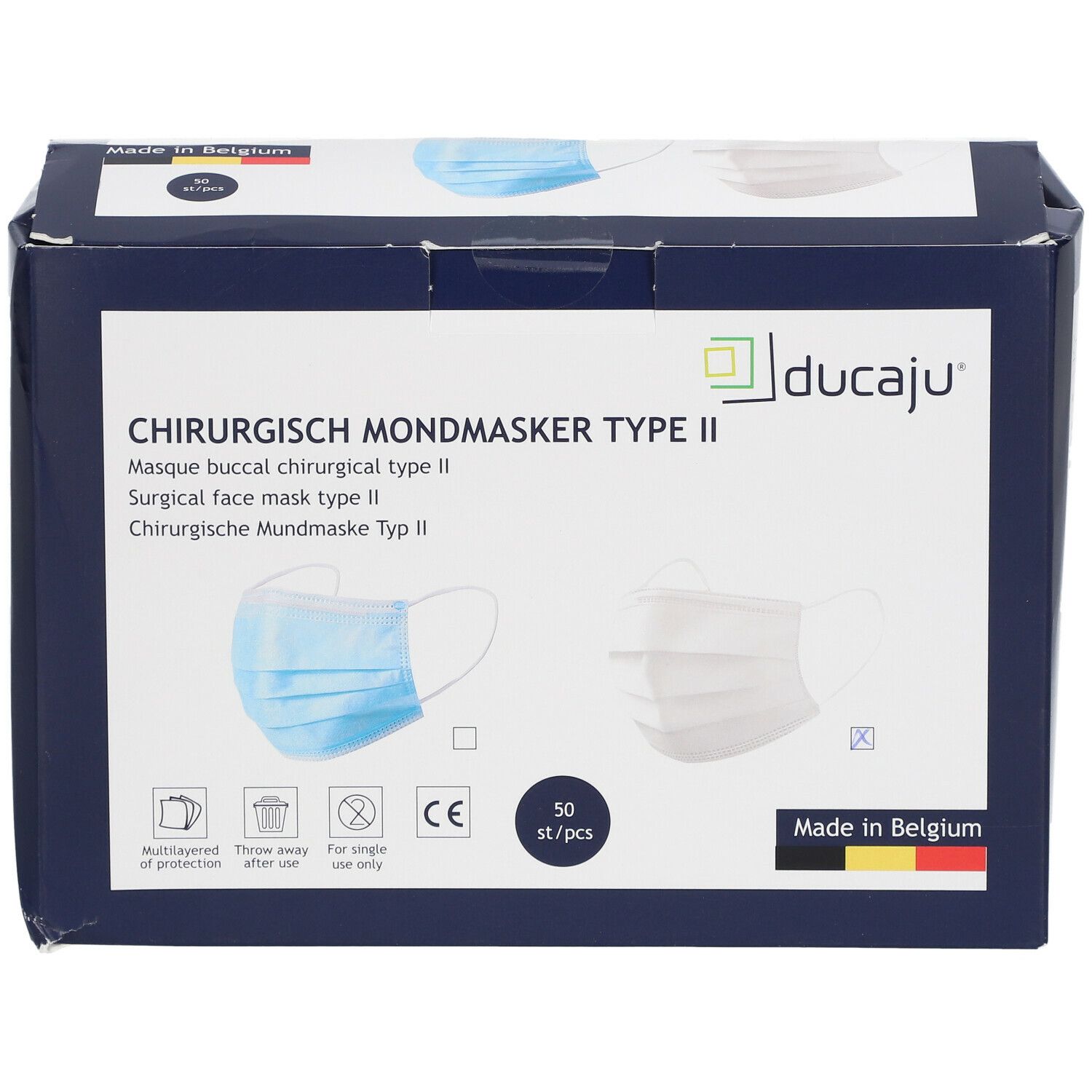 ducaju® Masque buccal chirurgical type II