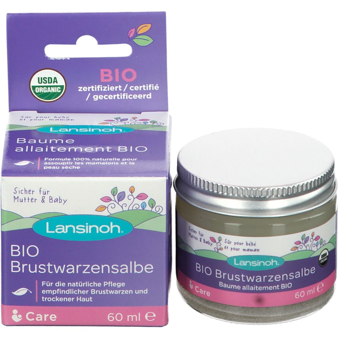 Lansinoh® Bio Pommade mamelons