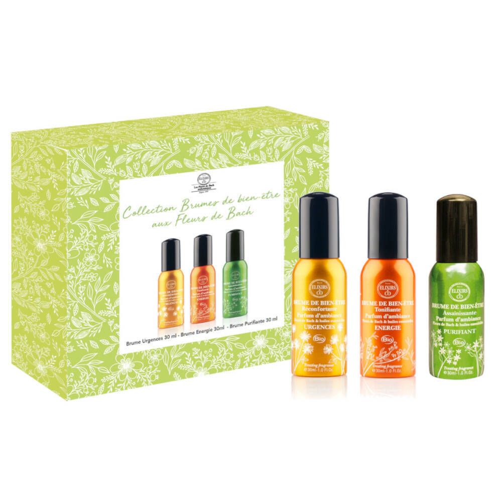 Elixirs & Co Coffret cadeau bien-être aux fleurs de Bach