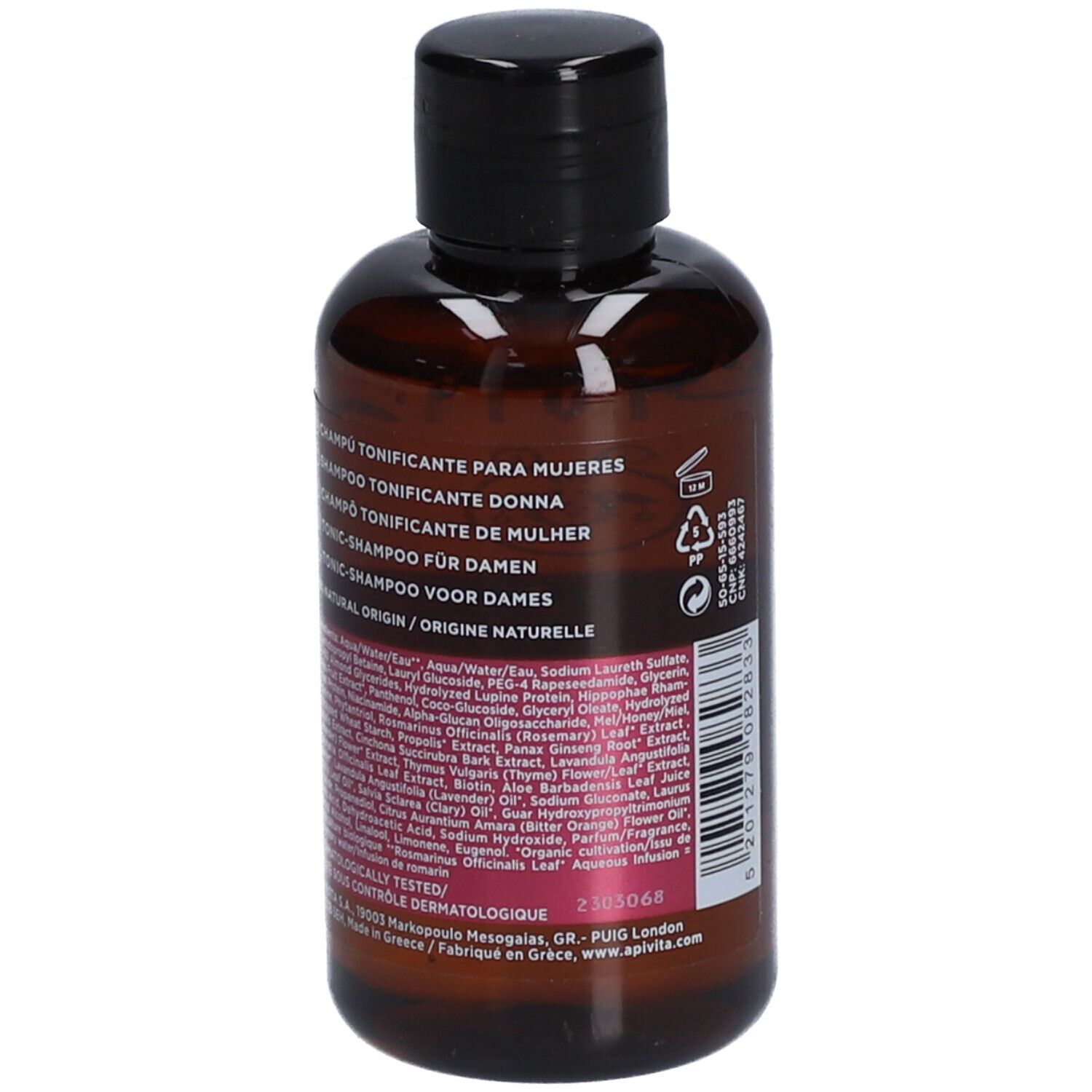 Apivita Shampooing Tonique Femme