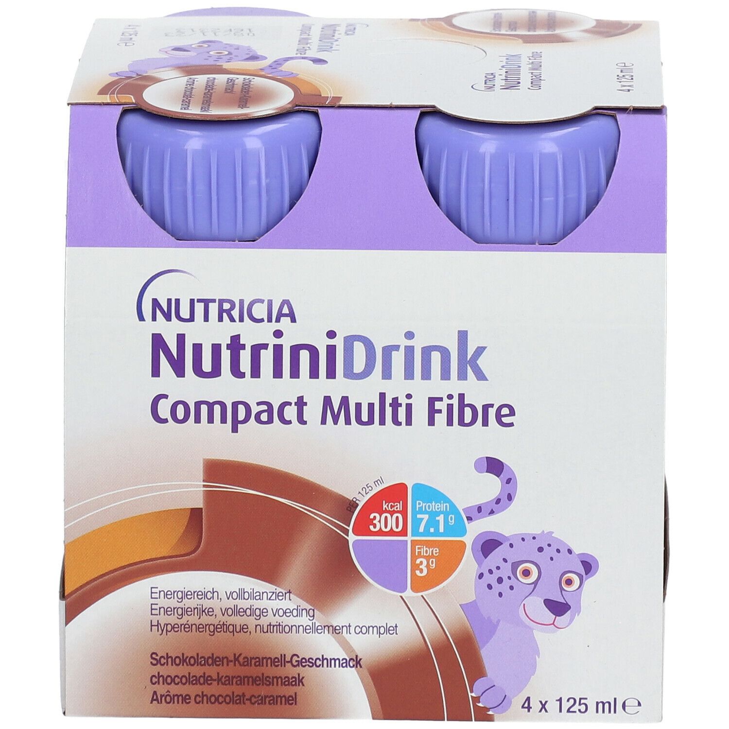 Nutricia Nutrinidrink Compact Multi Fibre Chocolat Caramel X Ml Redcare Pharmacie