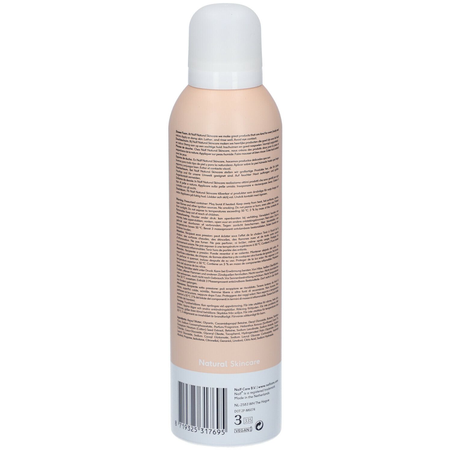 NAÏF® Mousse de douche nourrissante Ocean