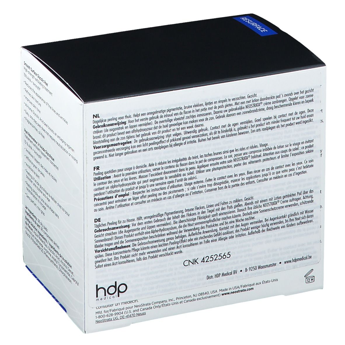 NEOSTRATA® Peel Rénovateur à l'Acide Glycolique