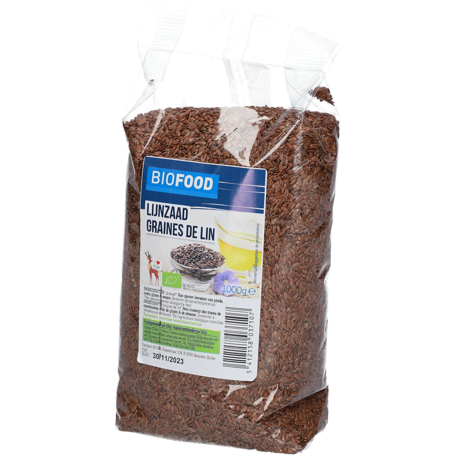 Acheter des graines de lin biologiques 300g en ligne • AlPassoFood