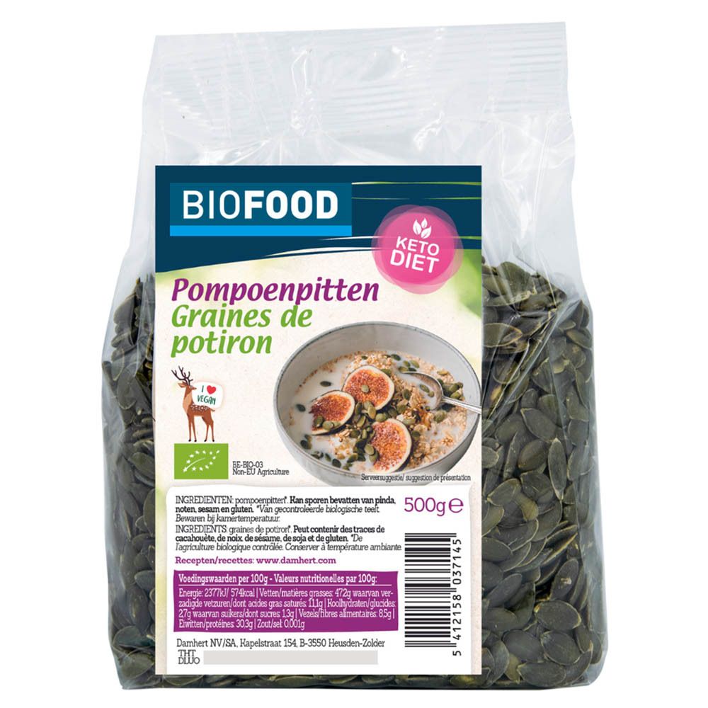 BIOFOOD Graines de courge bio