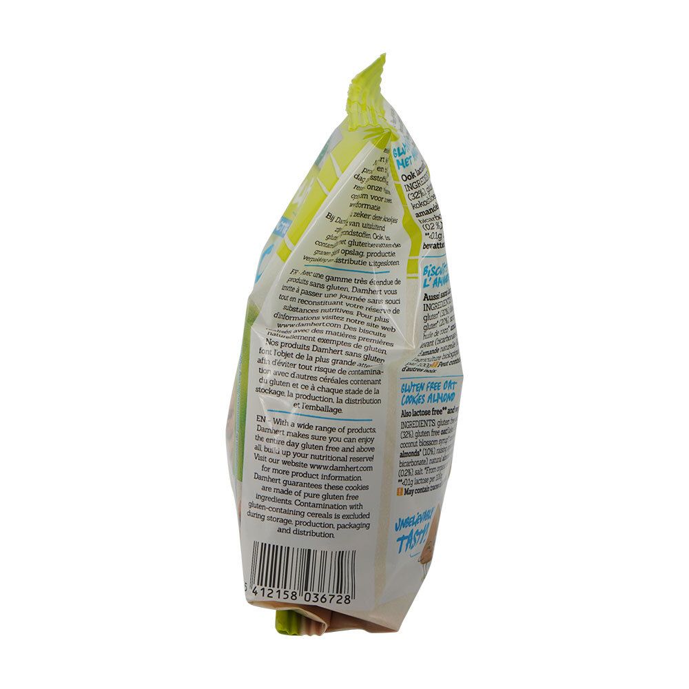 Damhert Gluten Free Biscuit d'Avoine Amande BIO