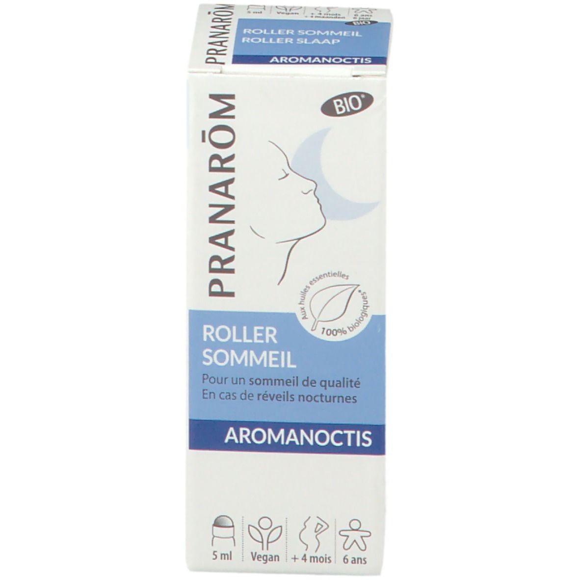 Pranarôm AROMANOCTIS – Roller Sommeil Bio