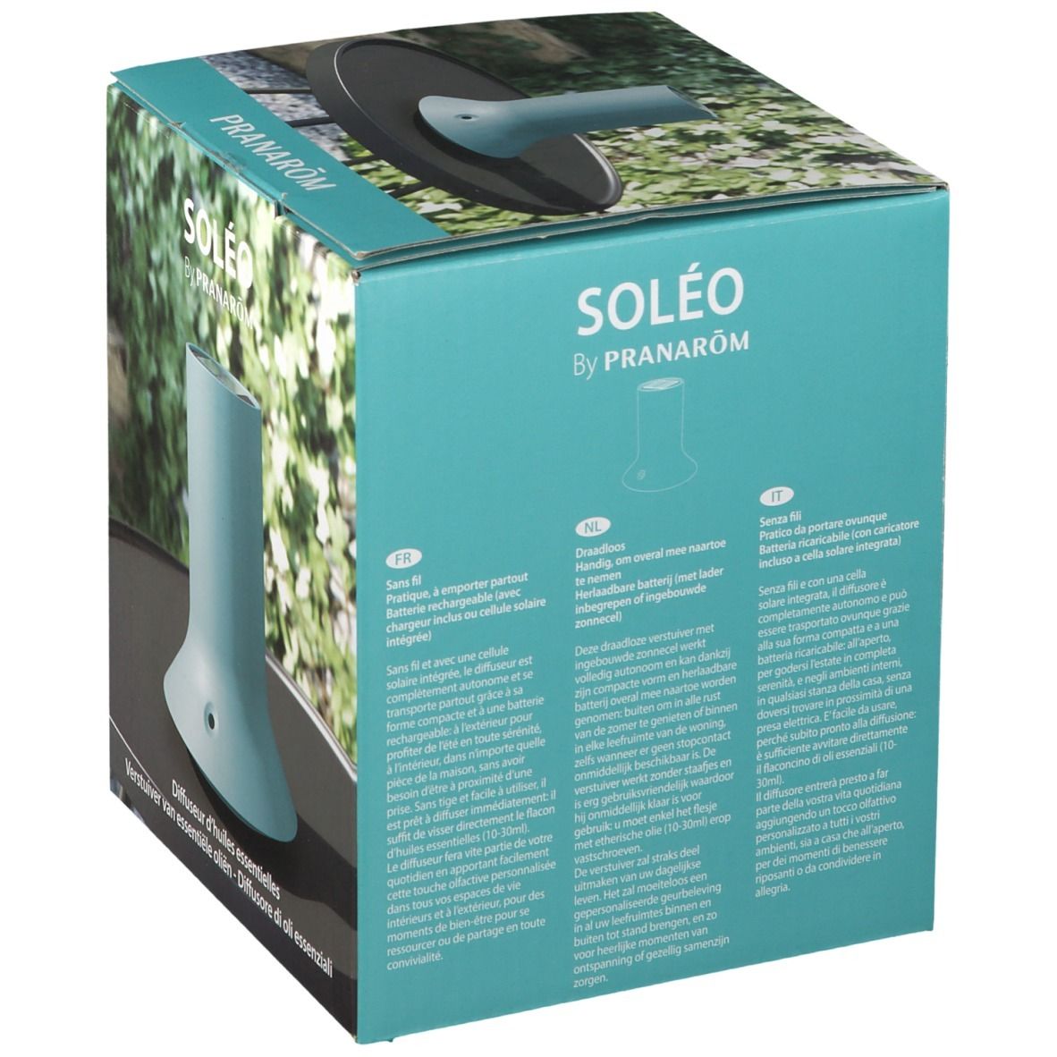 Diffuseur d'huiles essentielles Soleo - Solaire et sans fil