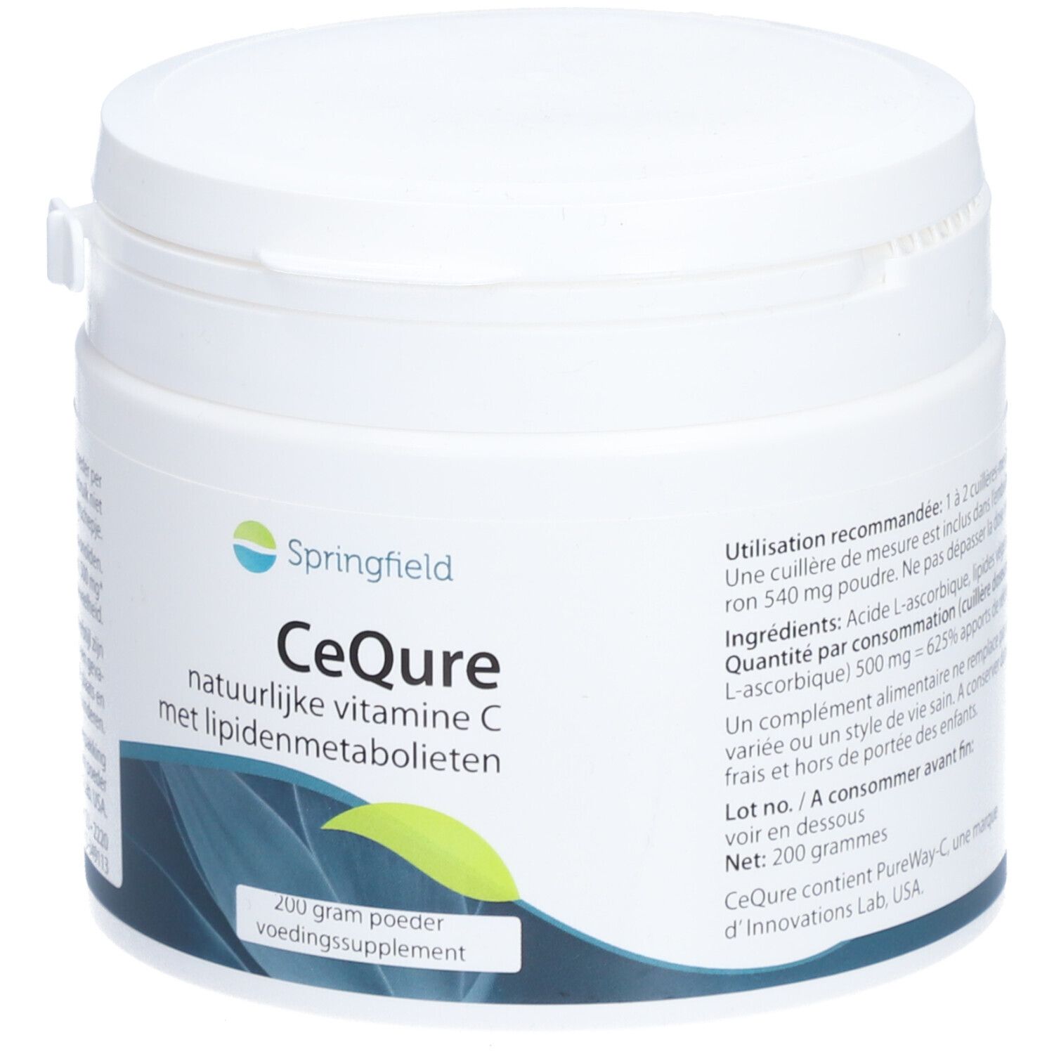 Springfield CeQure vitamine C en poudre