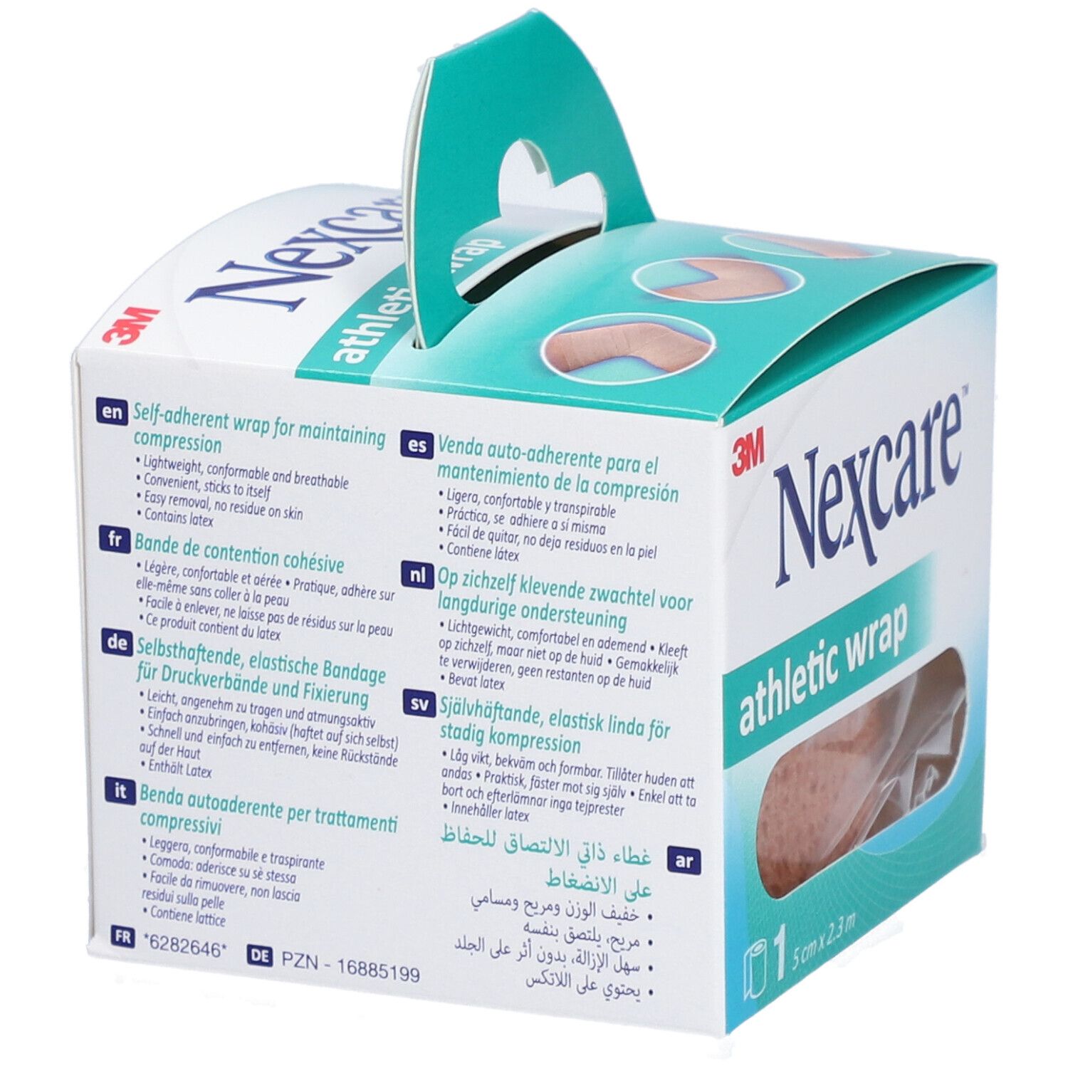 3M Nexcare Athletic Wrap 5cm x 2,3m Beige