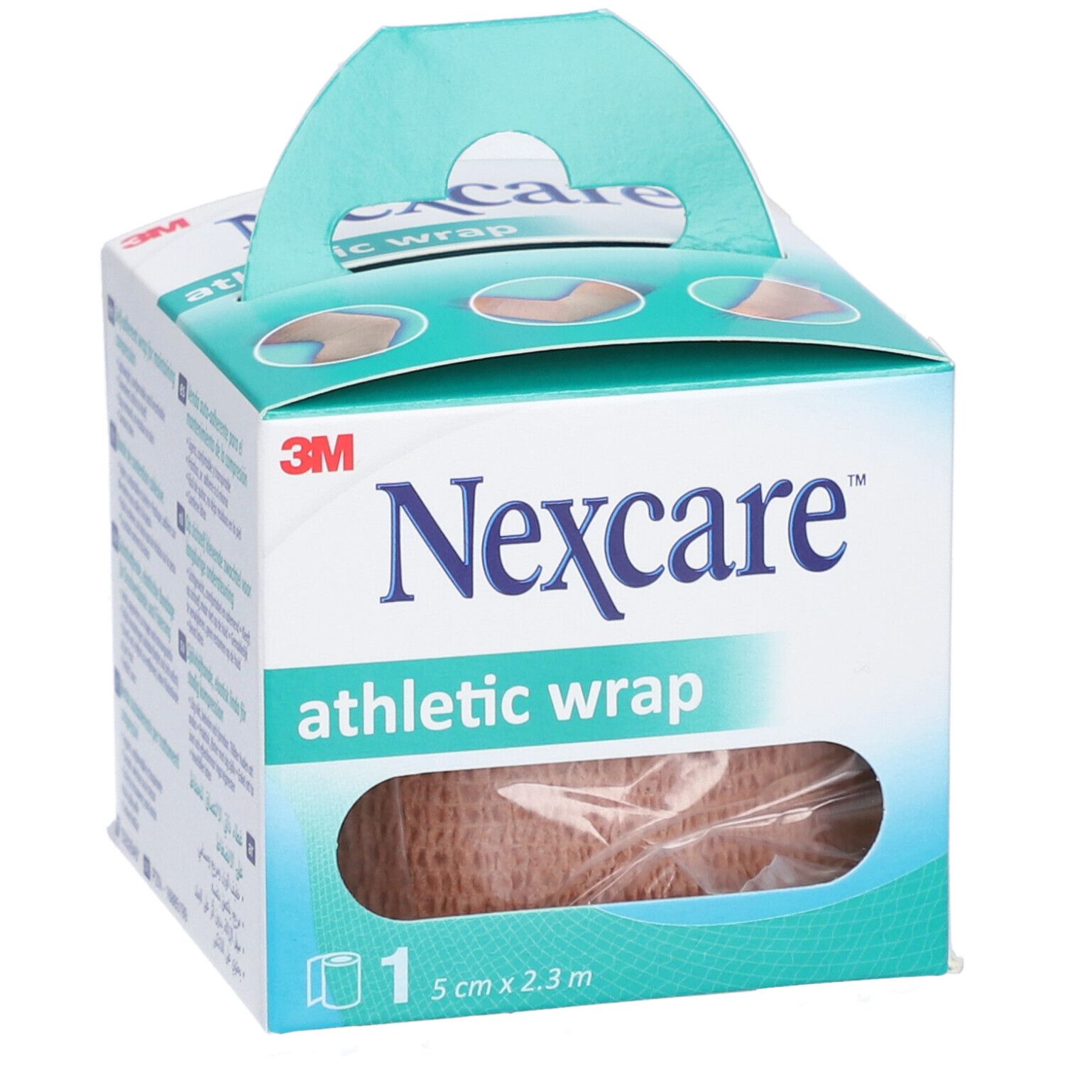 3M Nexcare Athletic Wrap 5cm x 2,3m Beige