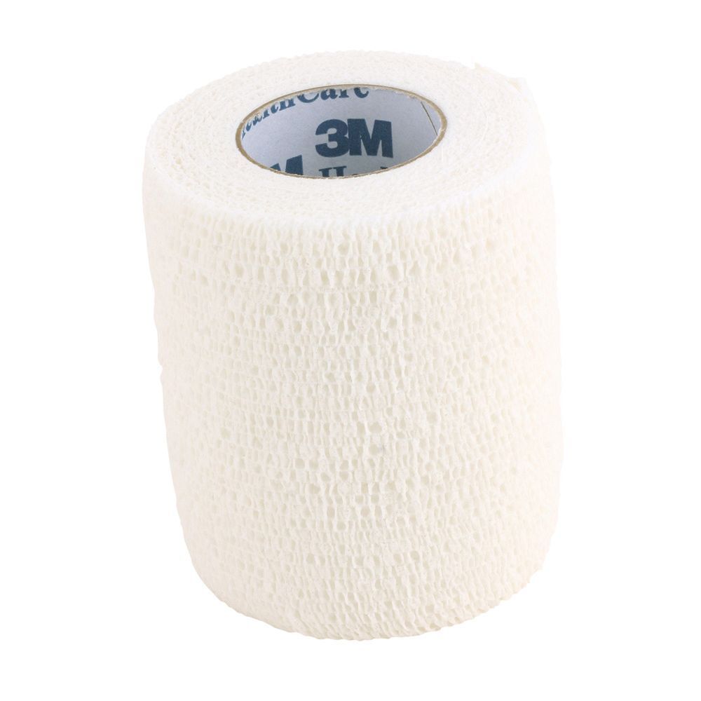 Nexcare Athletic Wrap. Bande blanche enroulée.