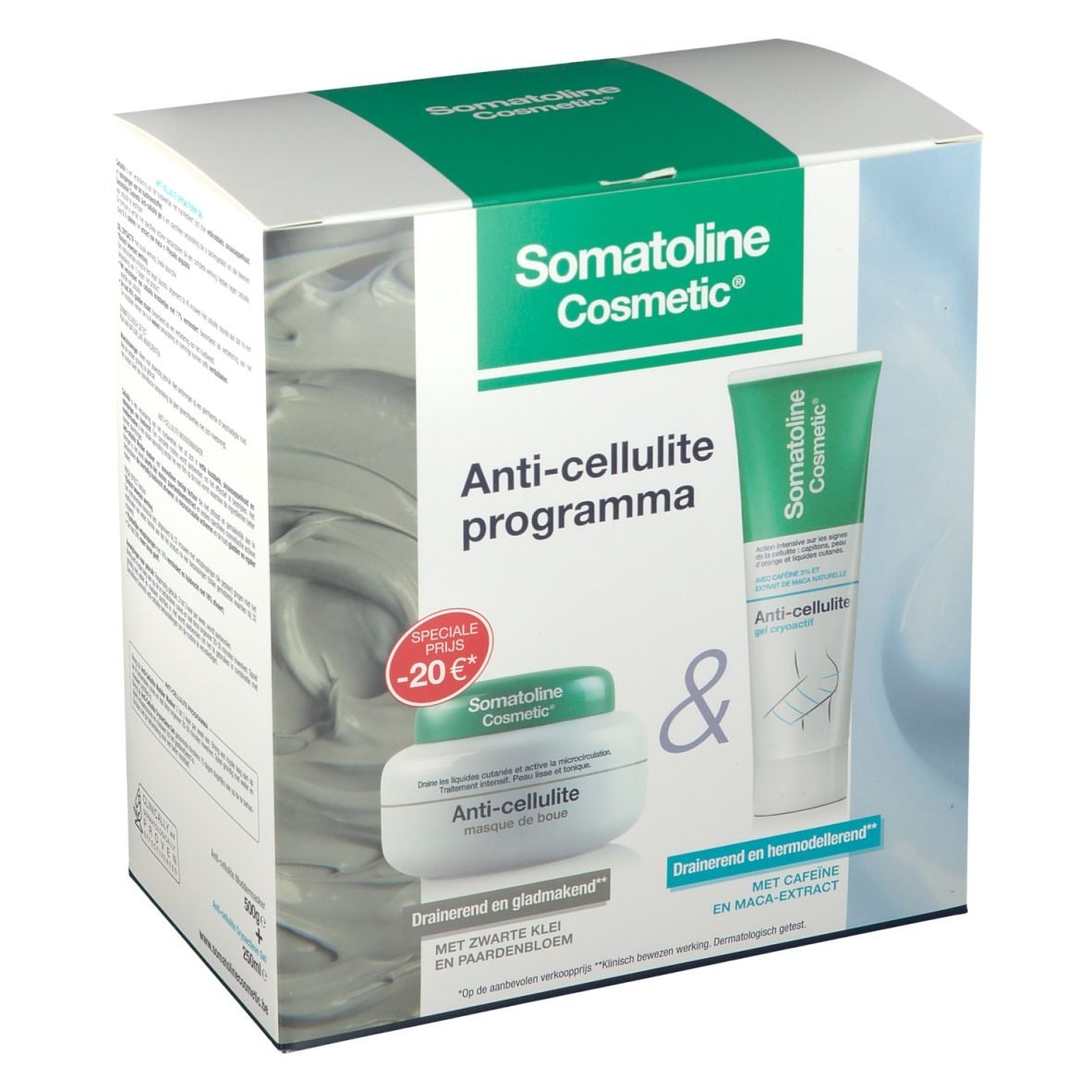 Somatoline Cosmetic® Anti-Cellulite Gel Cryoactif + Masque de boue