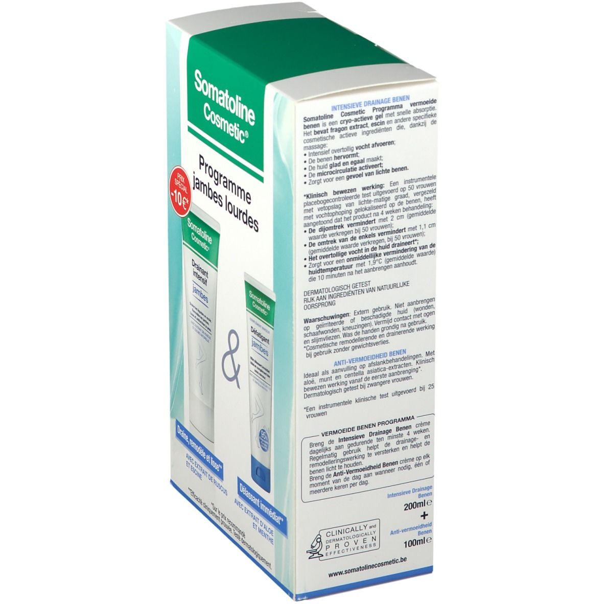 Somatoline Cosmetic® Programme Jambes Lourdes