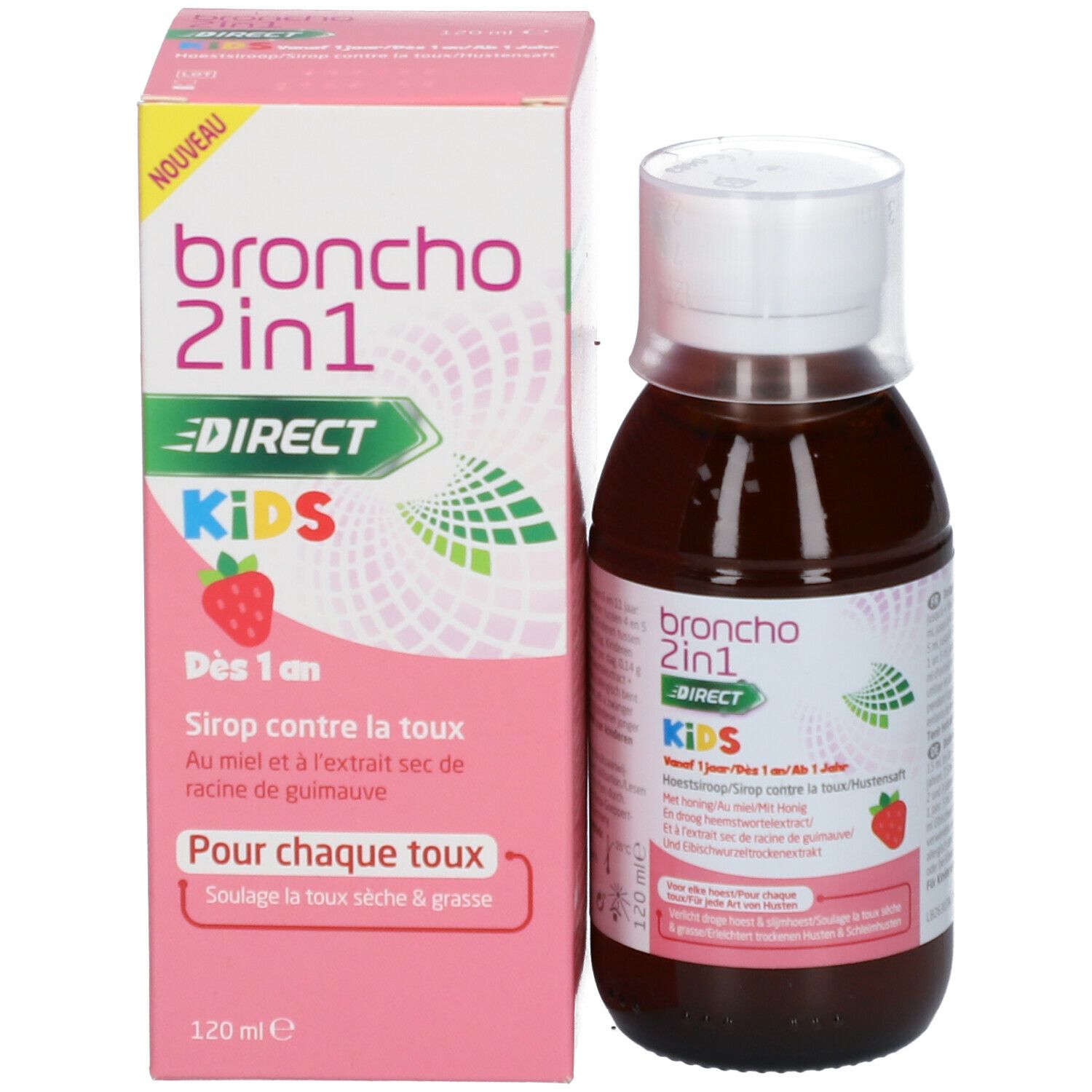 Broncho 2 in 1 Kids Sirop contre la toux