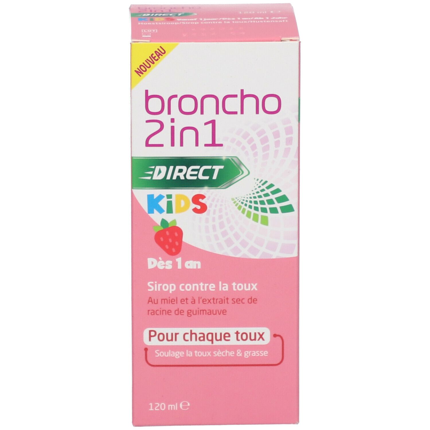 Broncho 2 in 1 Sirop contre la Toux, 120 ml