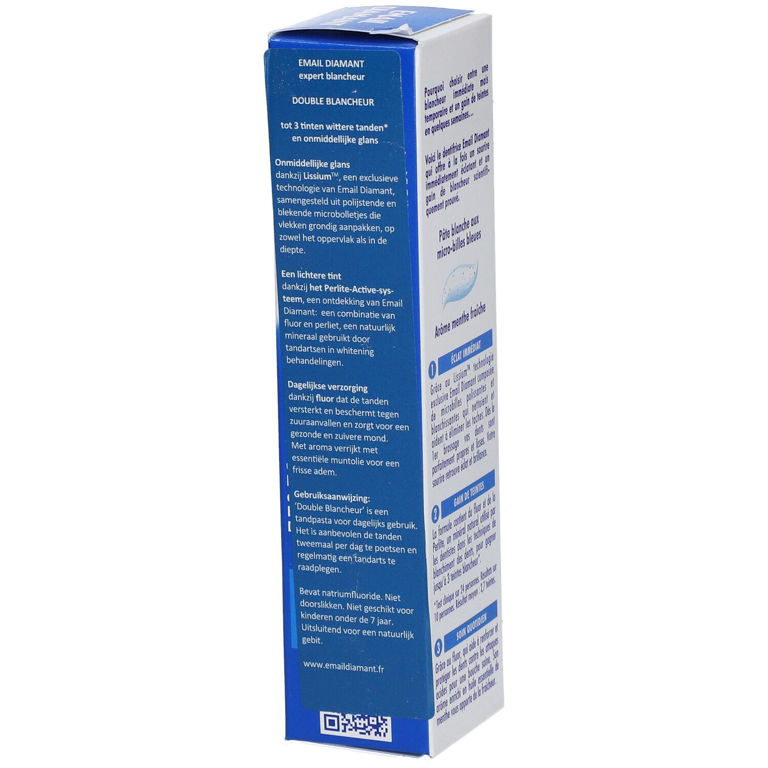 Email Diamant Dentifrice Double Blancheur