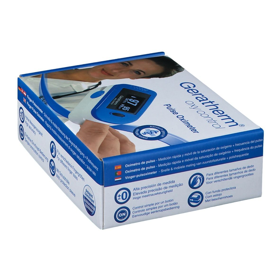 Geratherm® Oxy Control Oxymètre de pouls