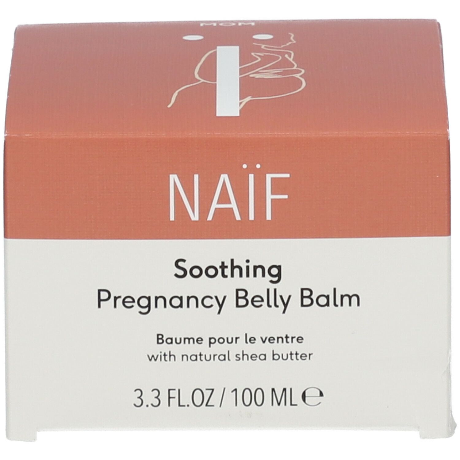 NAÏF® Mom Baume de grossesse apaisante pour le ventre