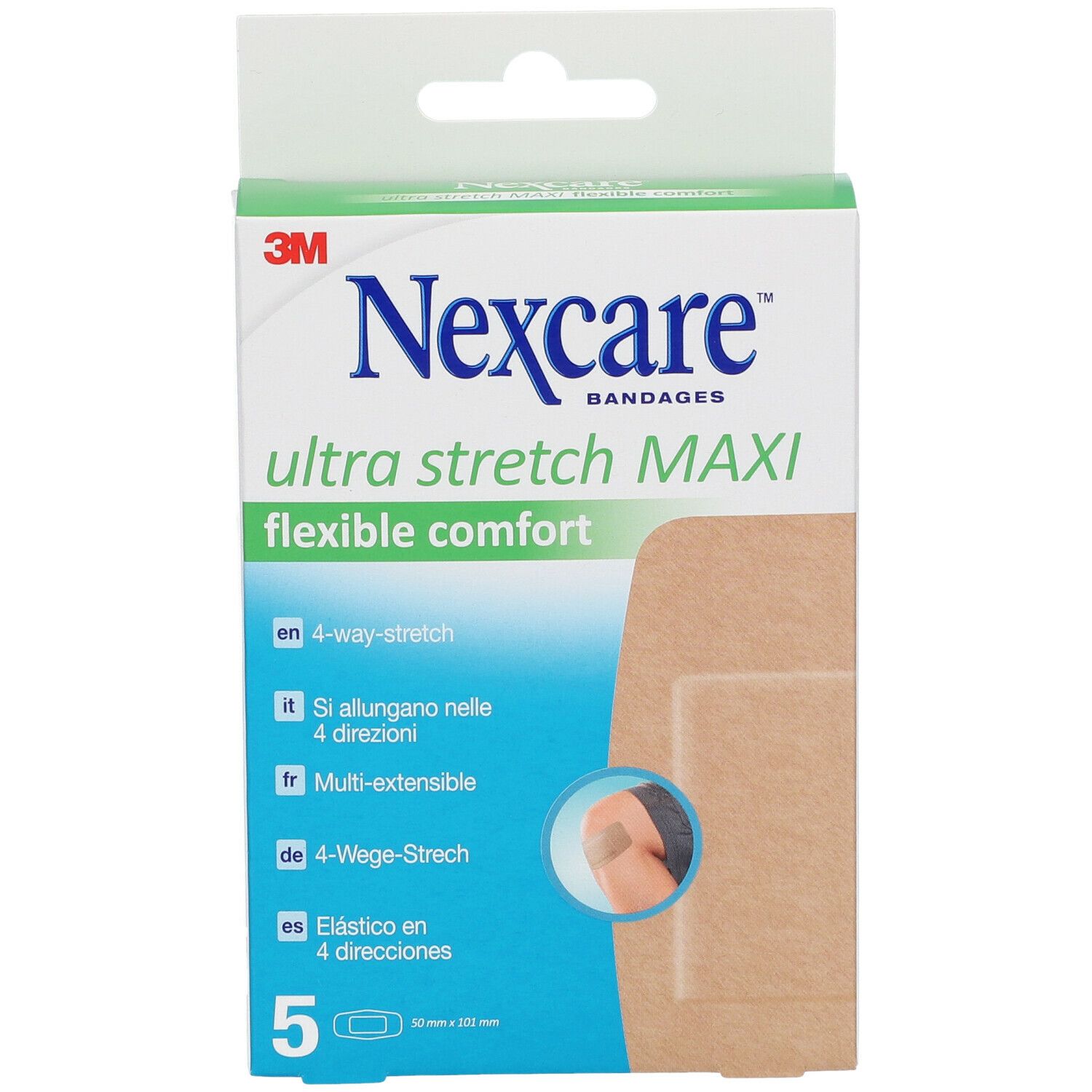 Nexcare Ultra Stretch MAXI Flexible Comfort 50x101mm