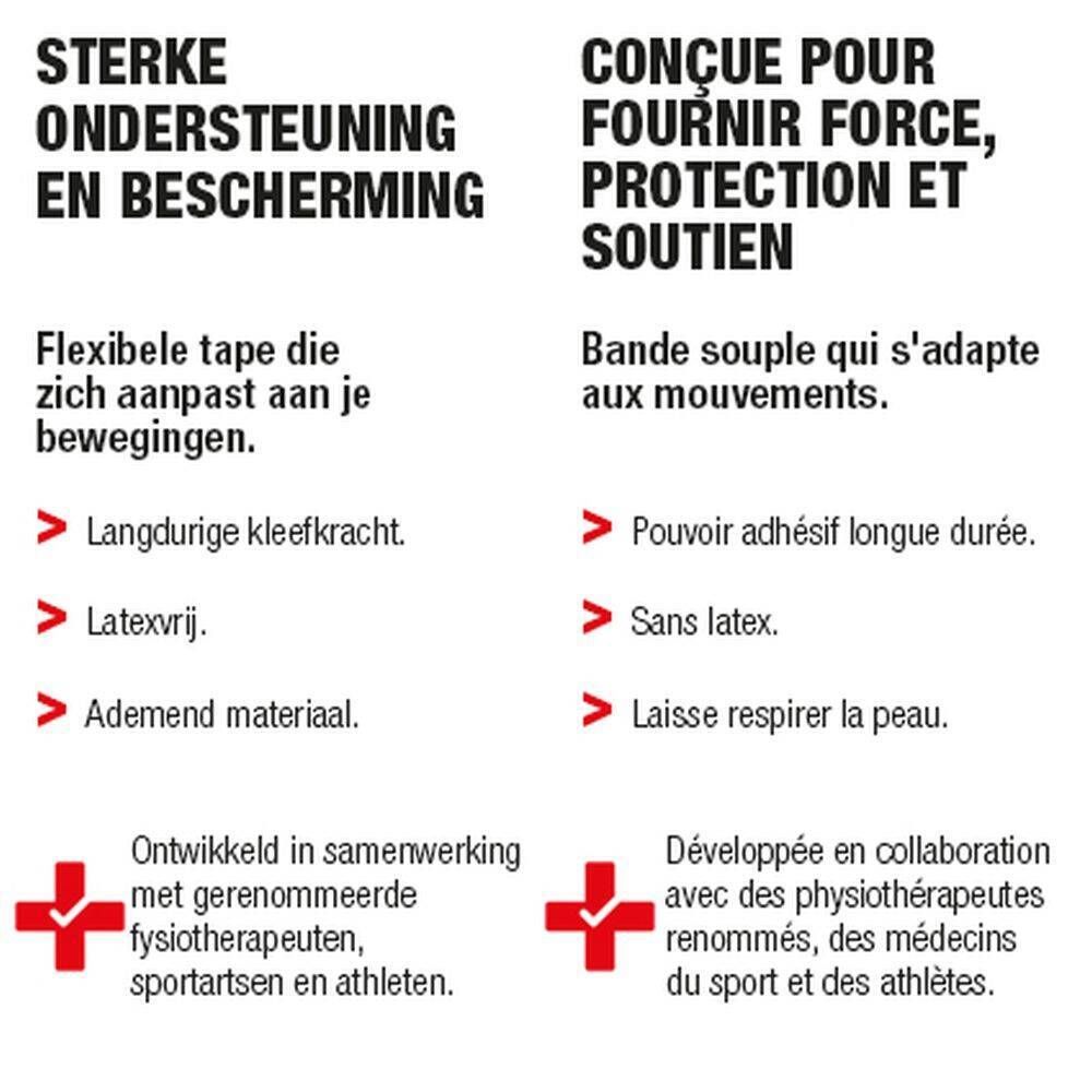 Emballage pour Hansaplast Kinesiology Tape Bleu.