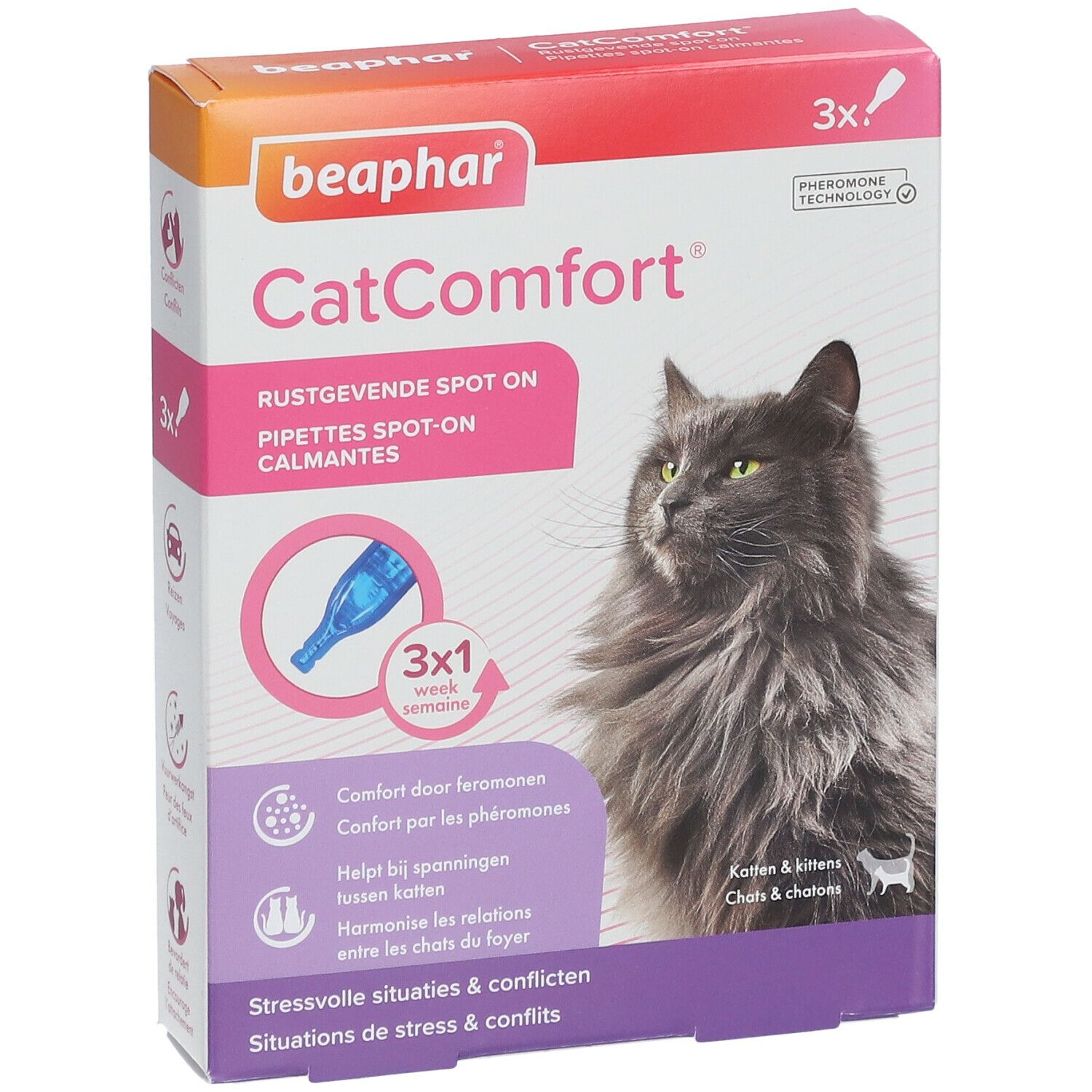Spray pour chat aux phéromones CatComfort 30 ml - BEAPHAR