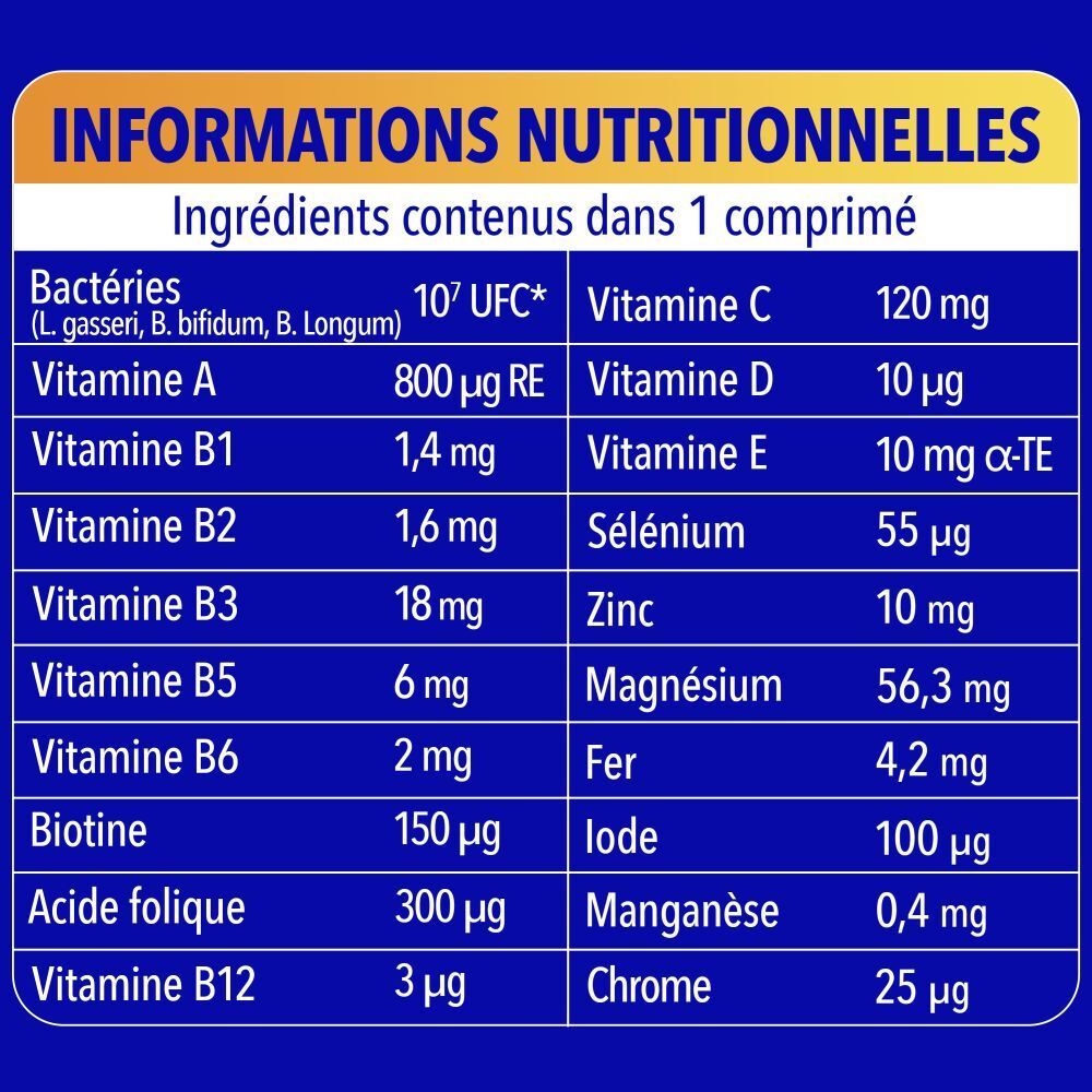Omnibionta®3 Defense | Immunité | Vitamine C, D & zinc | 1 mois