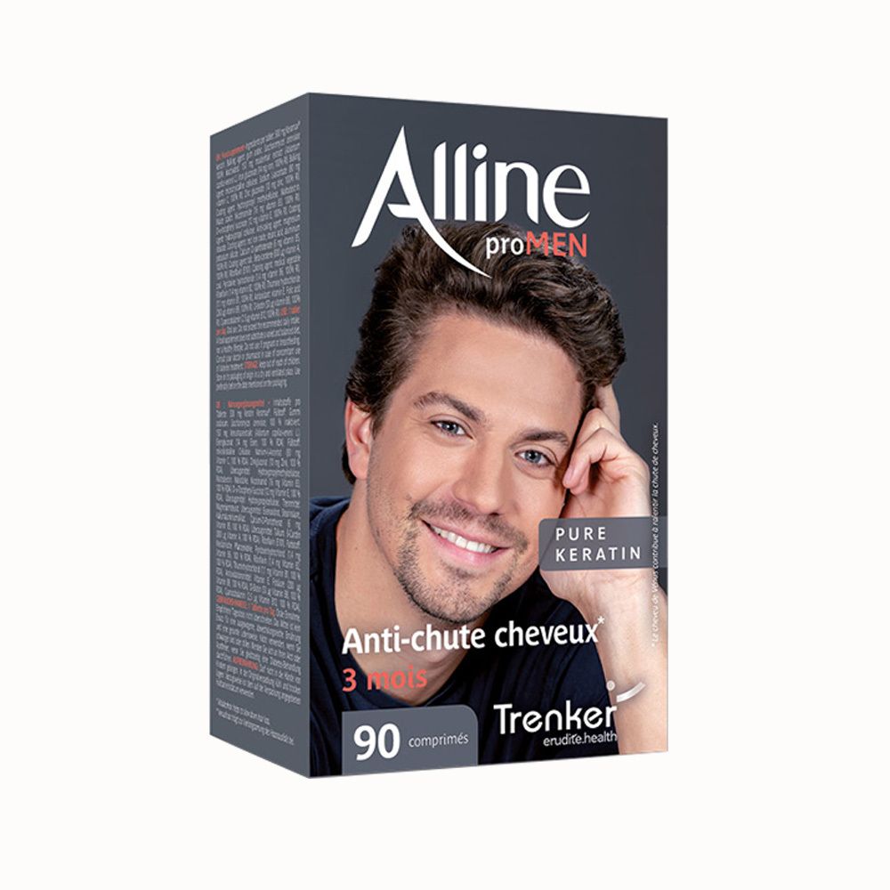 Boîte d'Alline proMen avec un homme, 90 comprimés.
