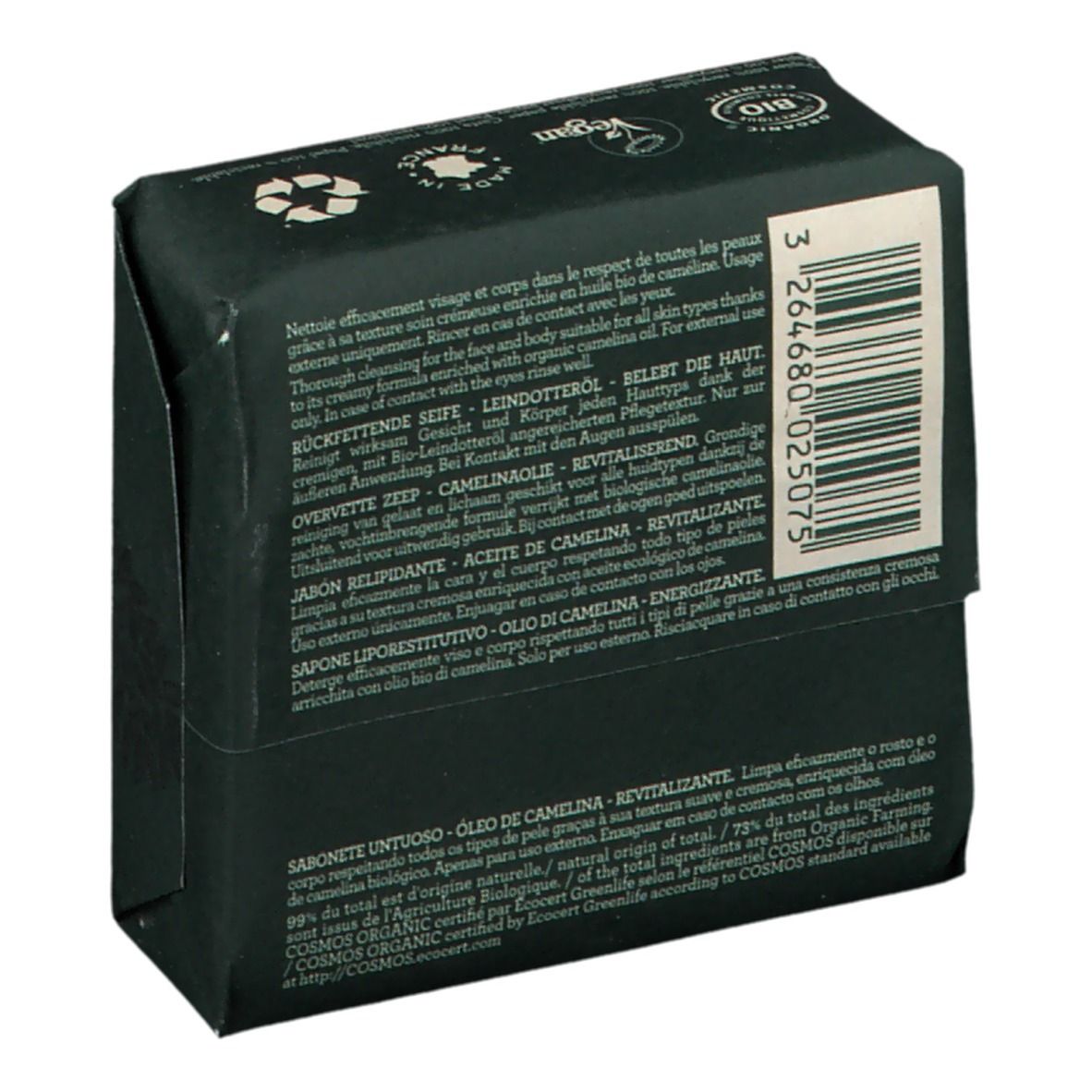 Nuxe Bio Organic Savon Surgras Vivifiant