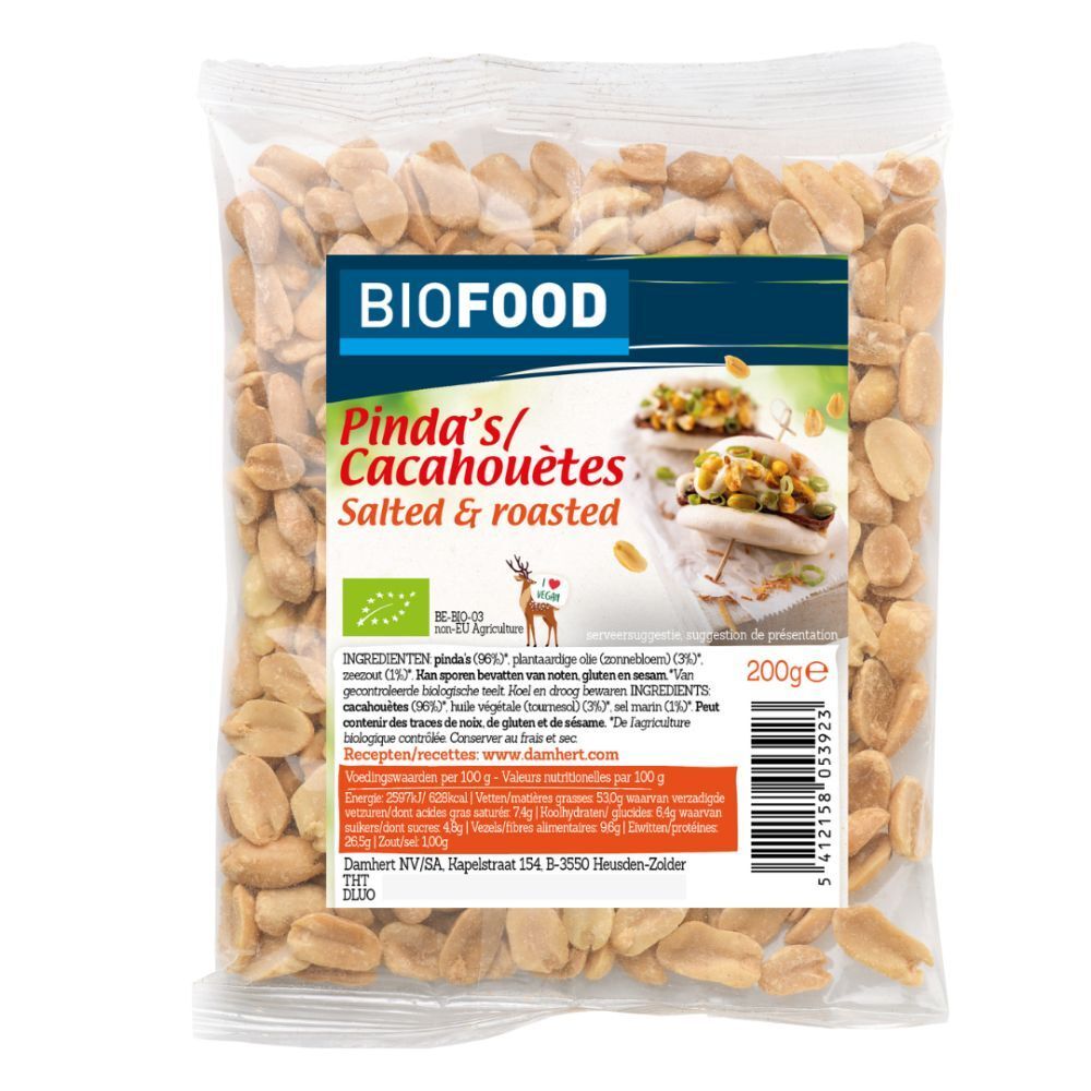 Biofood Cacahouète salted & roasted