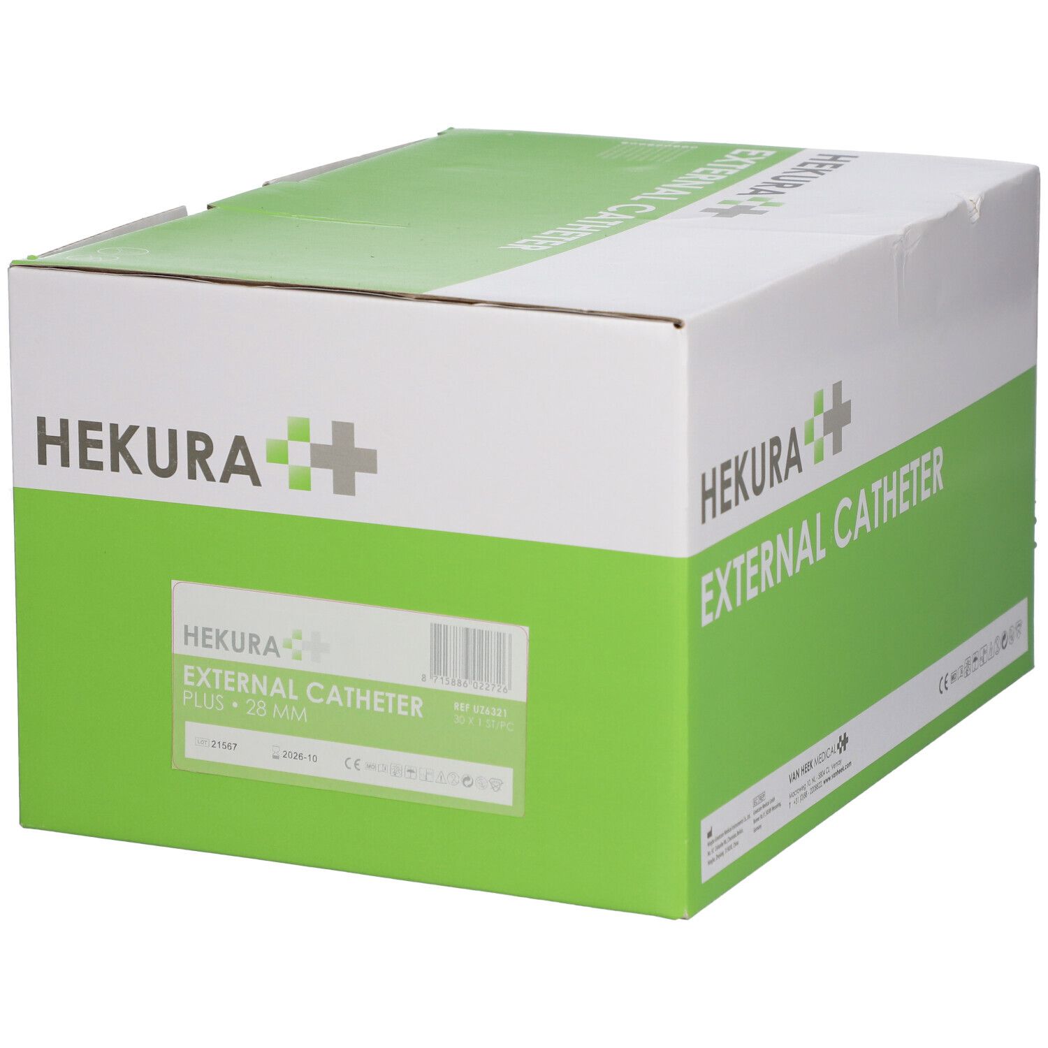 HEKURA Sondes Urinaires Externes 28mm