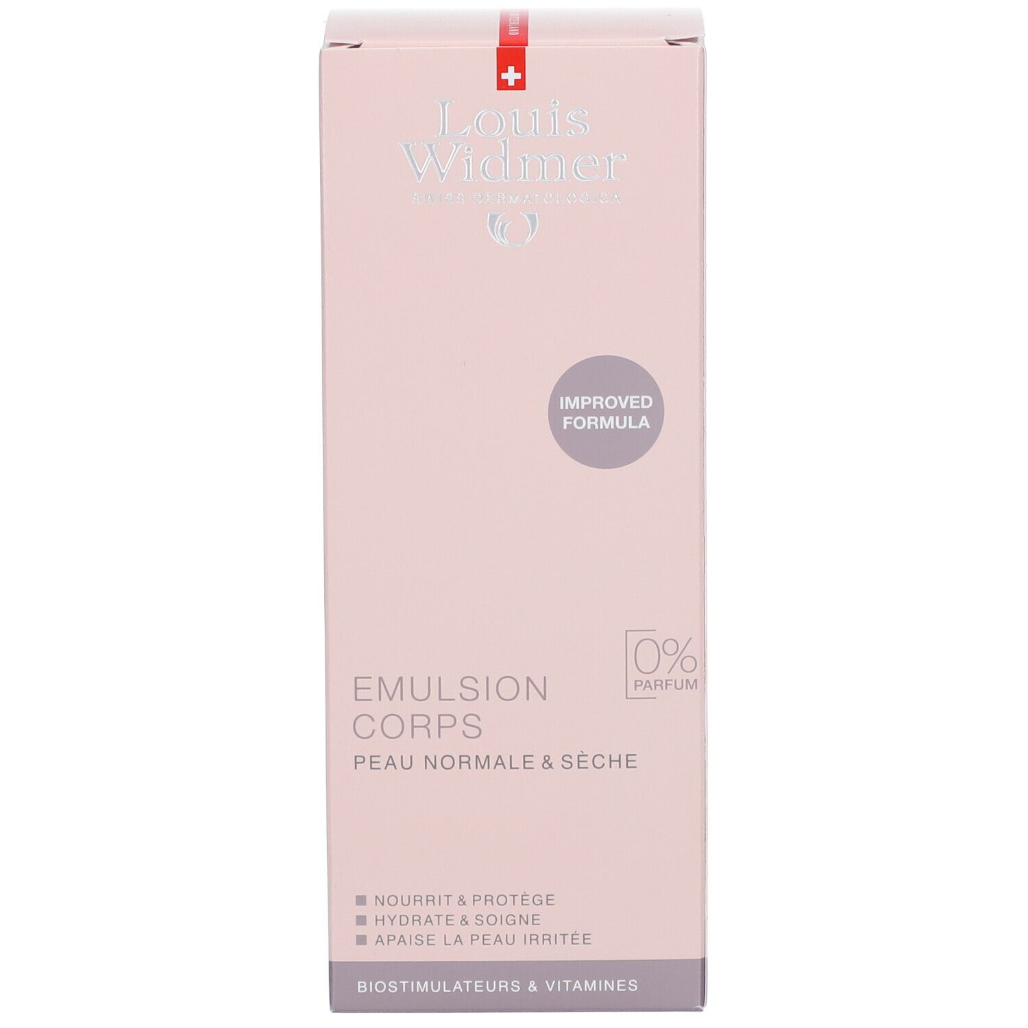 Louis Widmer Emulsion corporelle non parfumée