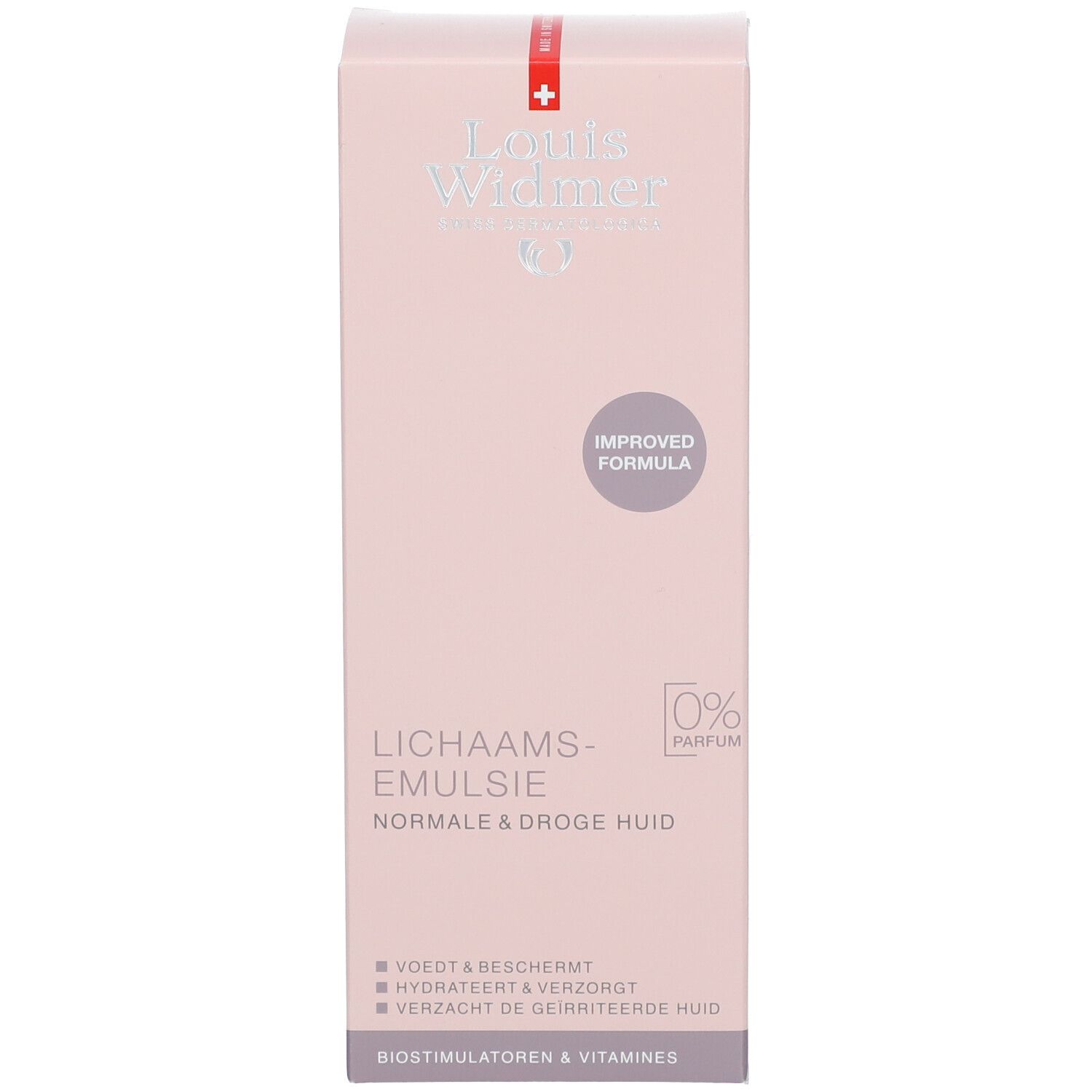 Louis Widmer Emulsion corporelle non parfumée
