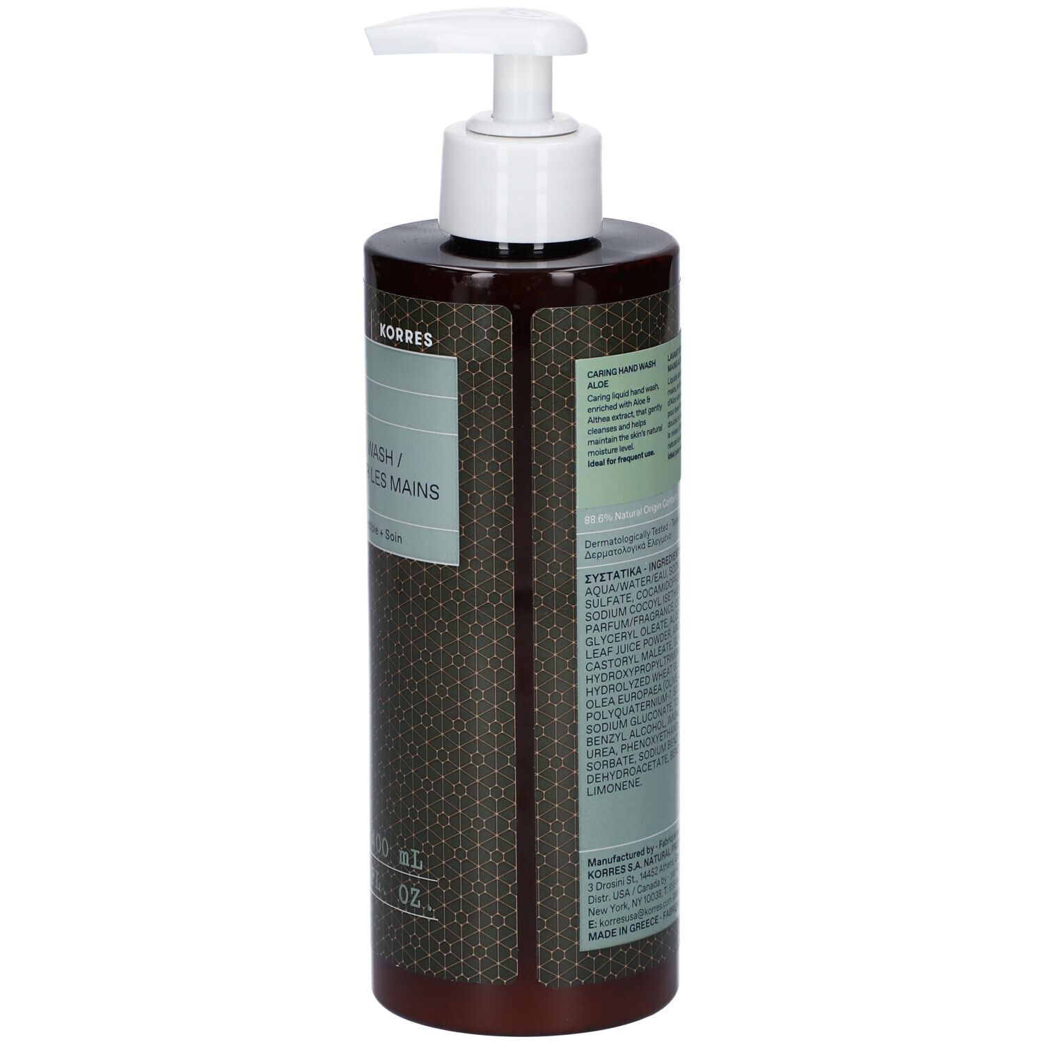 KORRES Aloe Vera Lavant Soin pour les Mains
