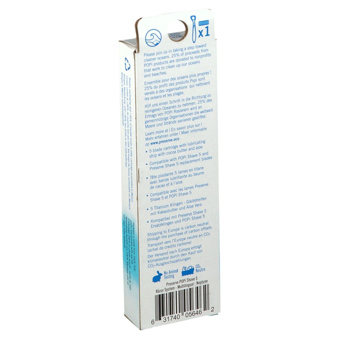 preserve SHAVE 5