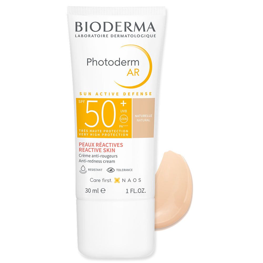 BIODERMA Photoderm AR Peau Réactive Naturelle SPF50+