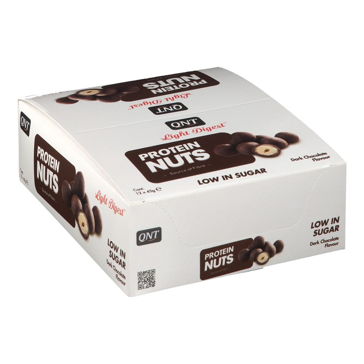 QNT Light Digest Protein Nuts Chocolat noir