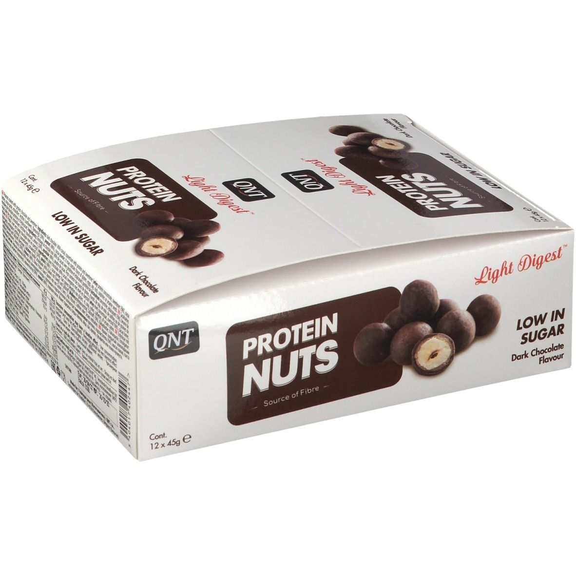 QNT Light Digest Protein Nuts Chocolat noir