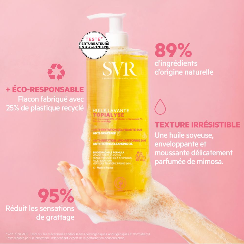 SVR TOPIALYSE Huile nettoyante micellaire