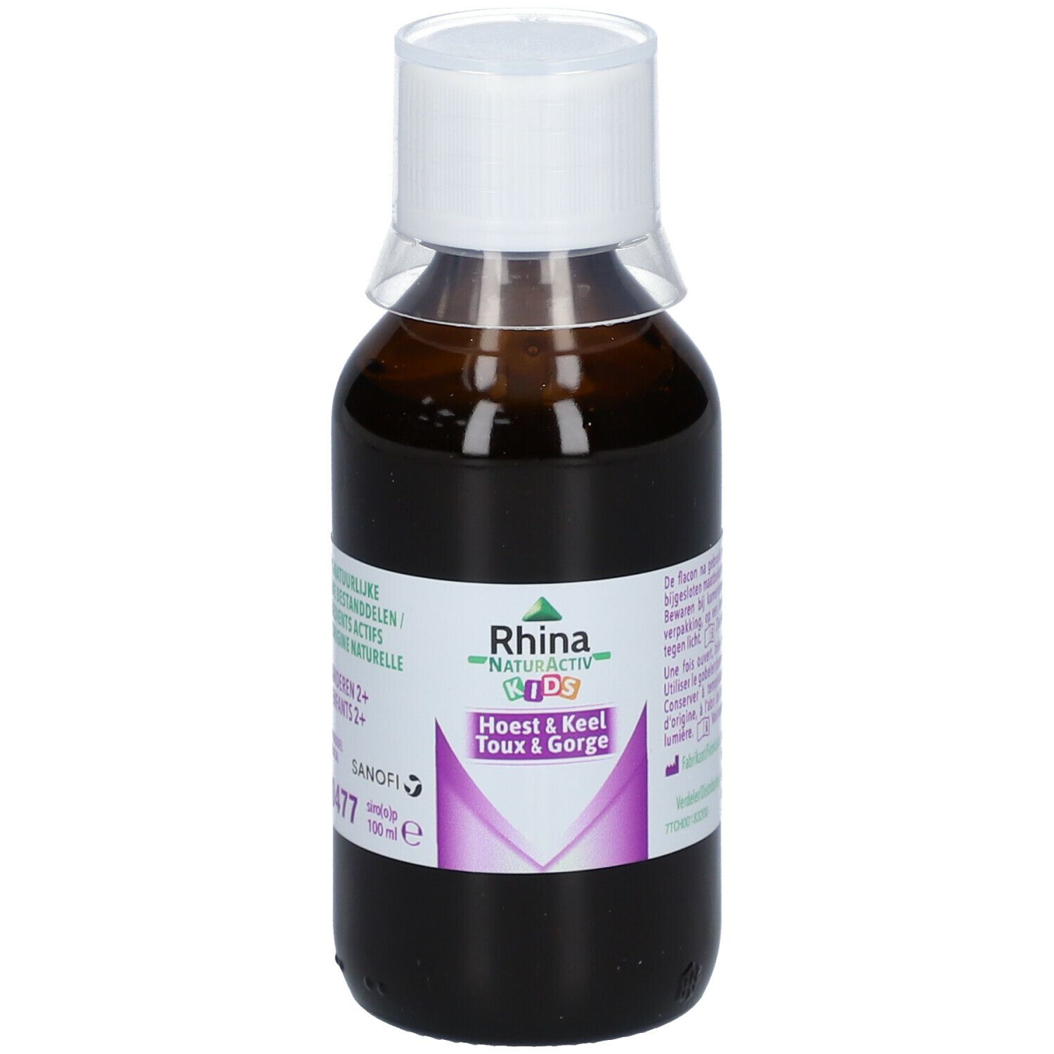 Rhina NaturActiv Kids Sirop - Toux & Gorge