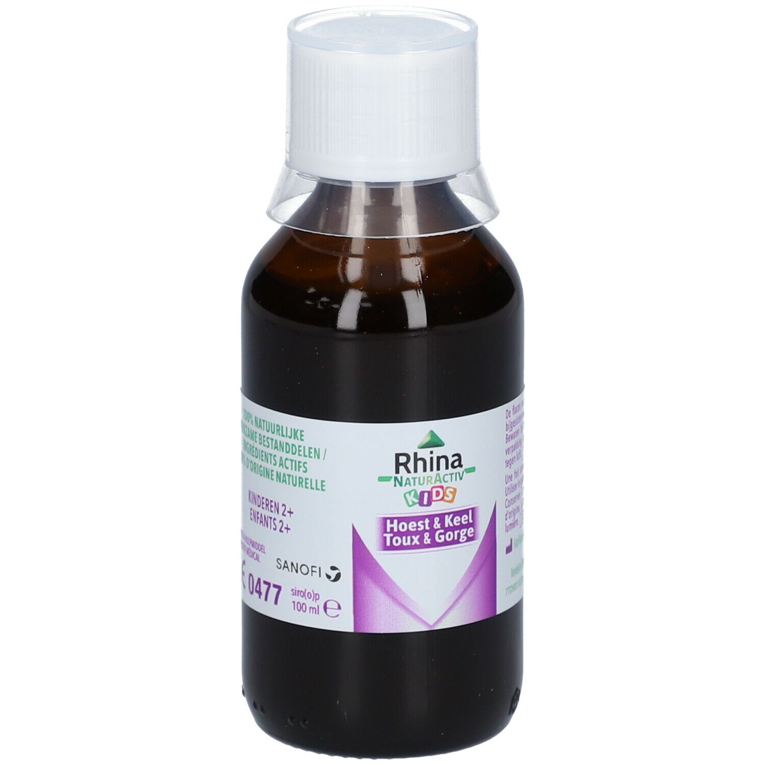 Rhina NaturActiv Kids Sirop - Toux & Gorge