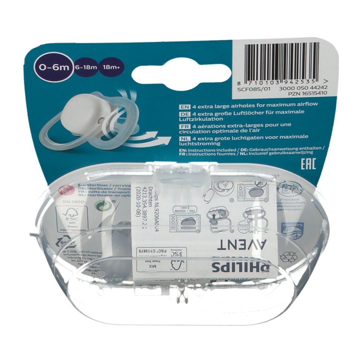 PHILIPS AVENT ultra air 0-6 Mois (Couleur non sélectionnable)