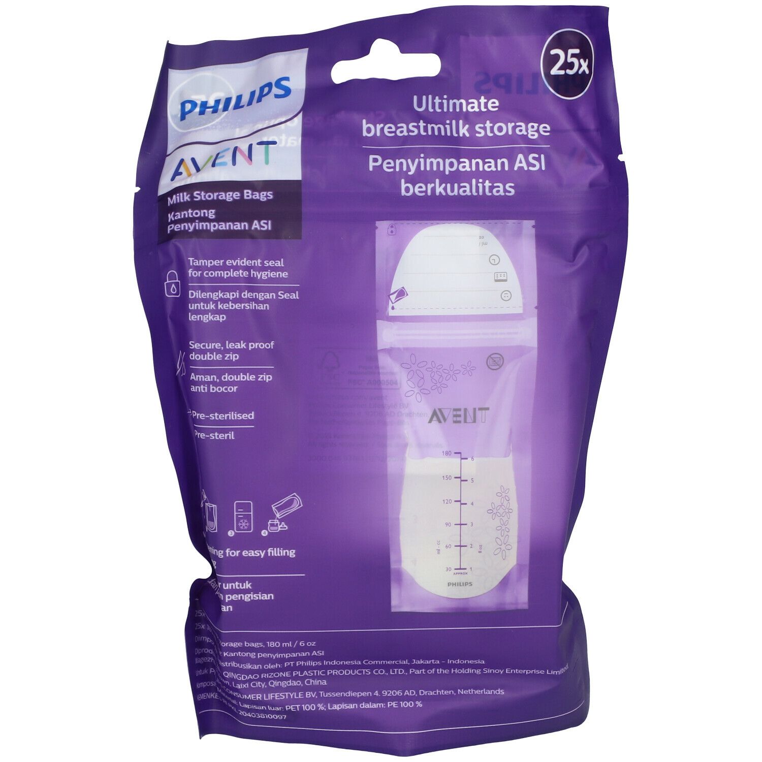 Philipps Avent Tasse Sac de rangement 180 ml