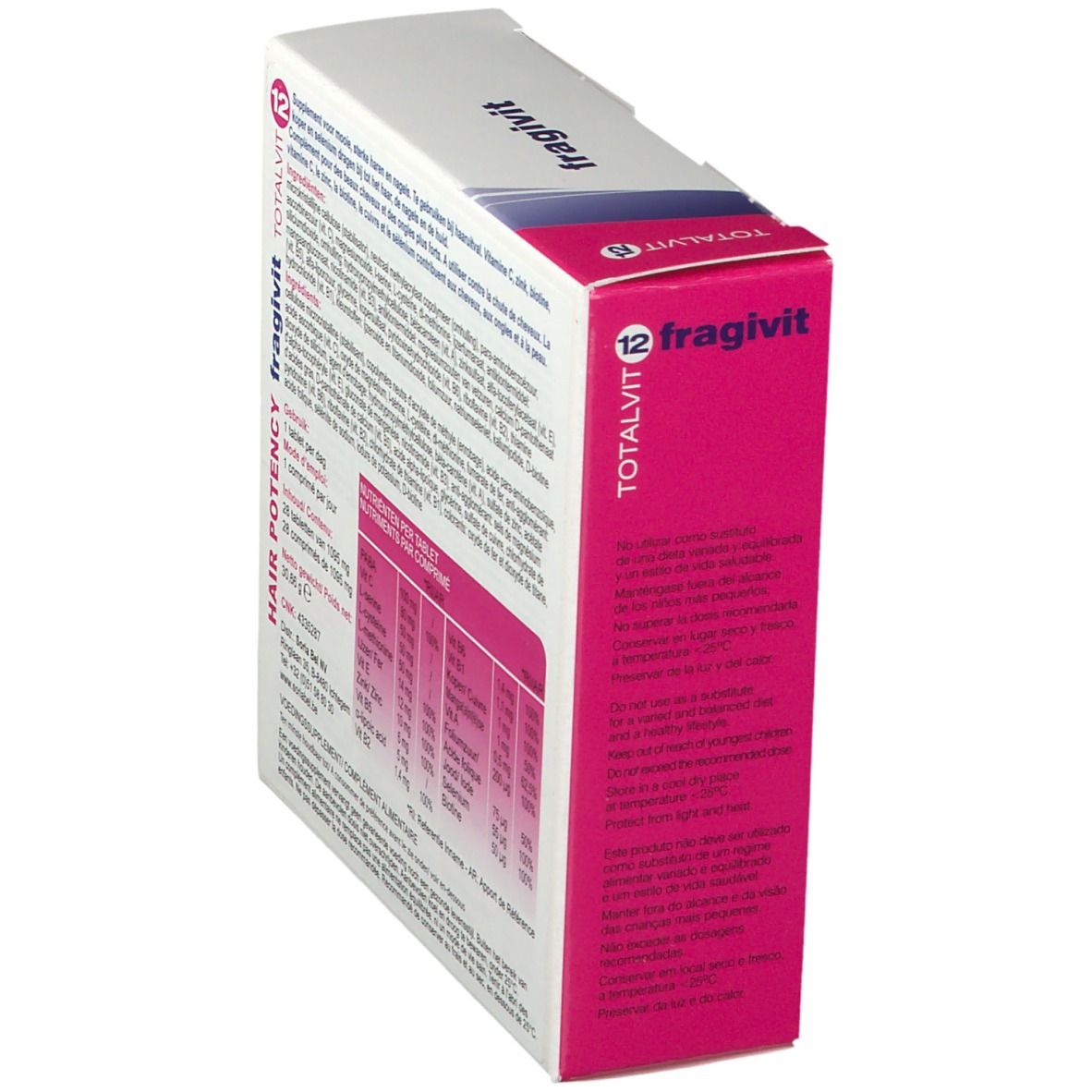 Soria Natural Hair Potency Fragivit - Totalvit 12