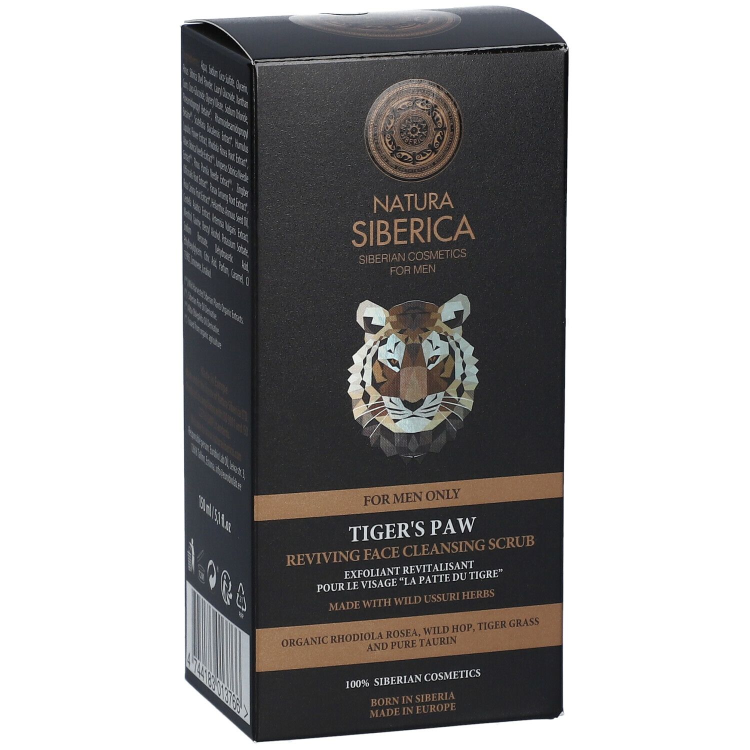 Natura Siberica Tiger's Paw Reviving Face Cleansing Scrub 150 ml