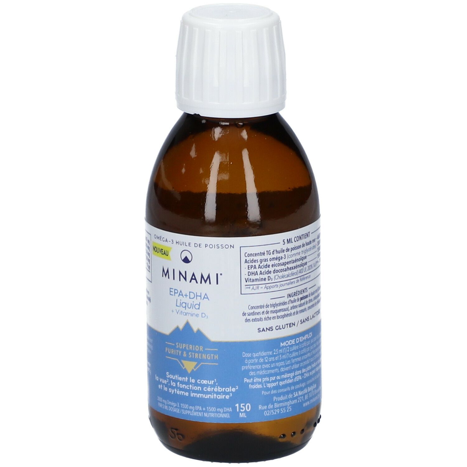 MINAMI® EPA + DHA Liquid + Vitamine D3