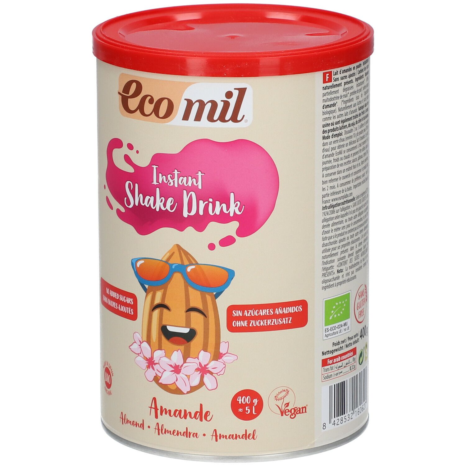 Eco mil Instant Shake Drink Amande